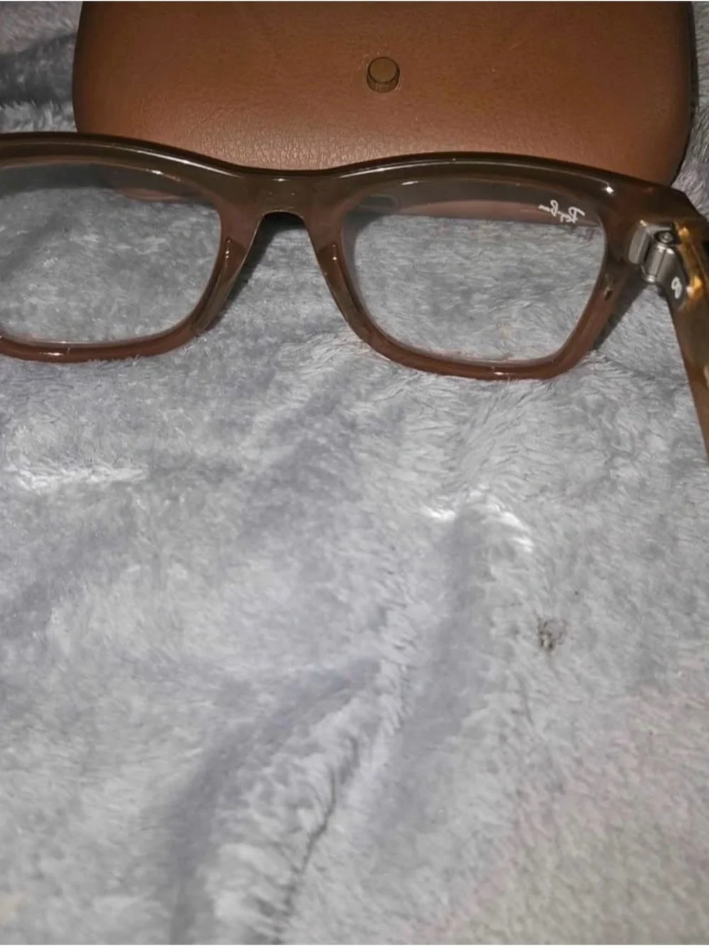 Ray-Ban Meta Transition Lenses Brown Frame EyeGlasses